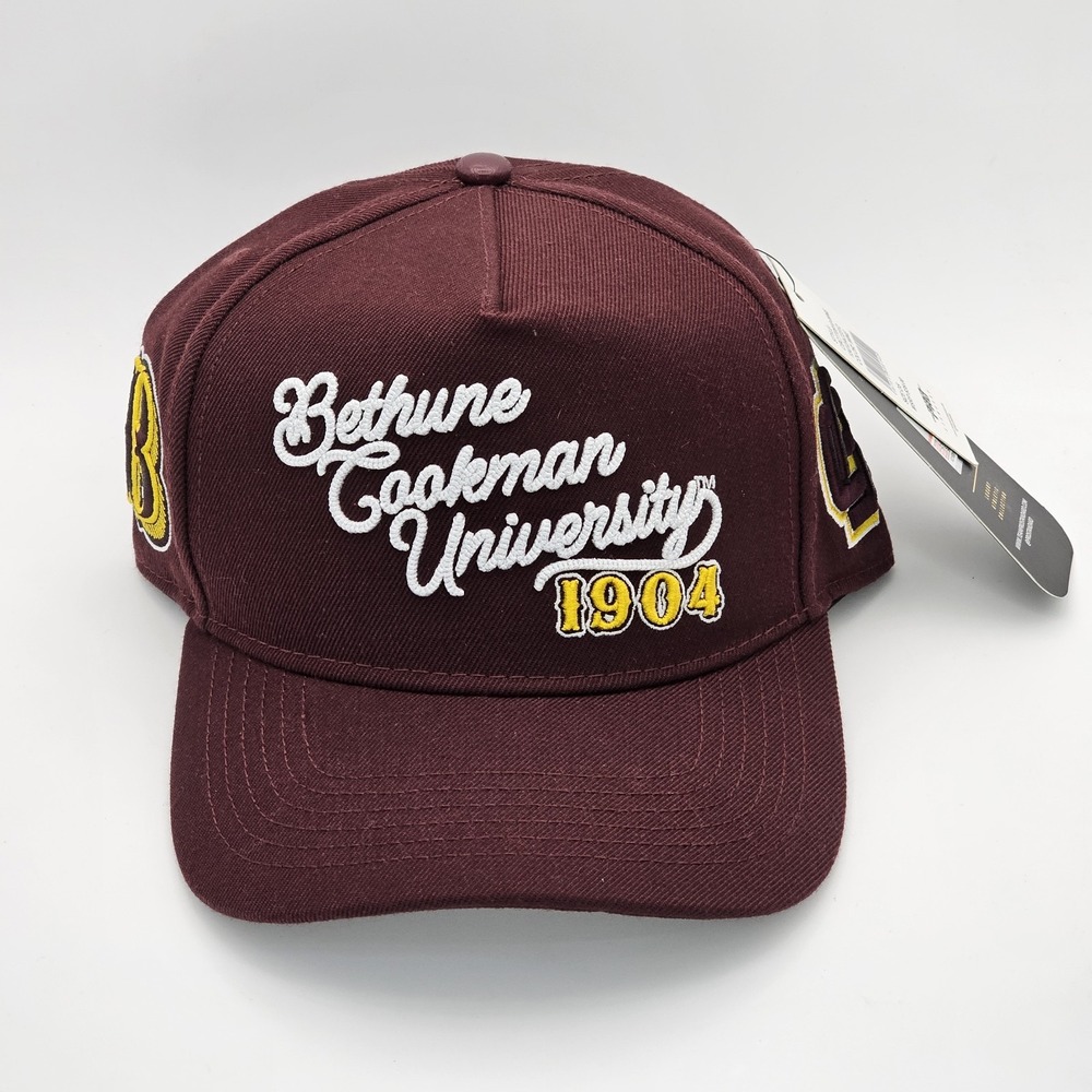 NEW Bethune Cookman University Snapback Hat 1904 Pro‎ Standard MSRP $39 NWT